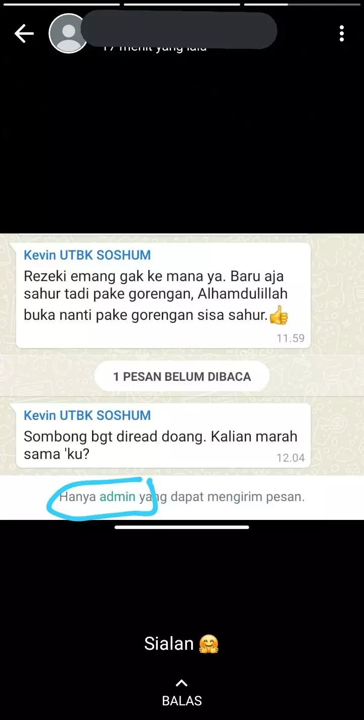 Status lucu mahasiswa di WA © Twitter Status lucu mahasiswa di WA © Twitter