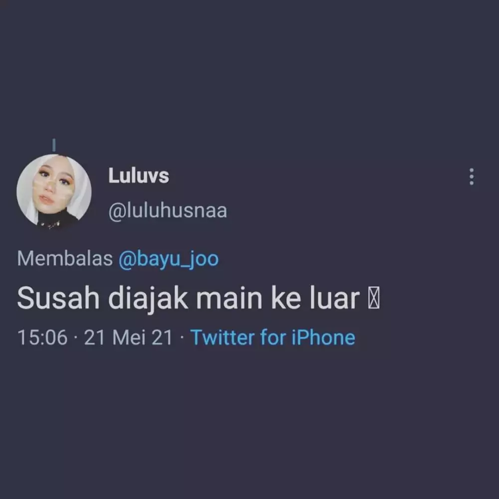 cuitan alasan putus cinta absurd Twitter