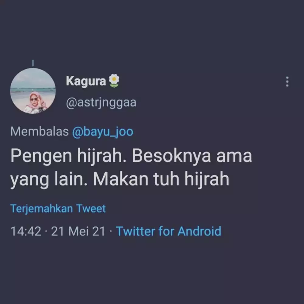 cuitan alasan putus cinta absurd Twitter