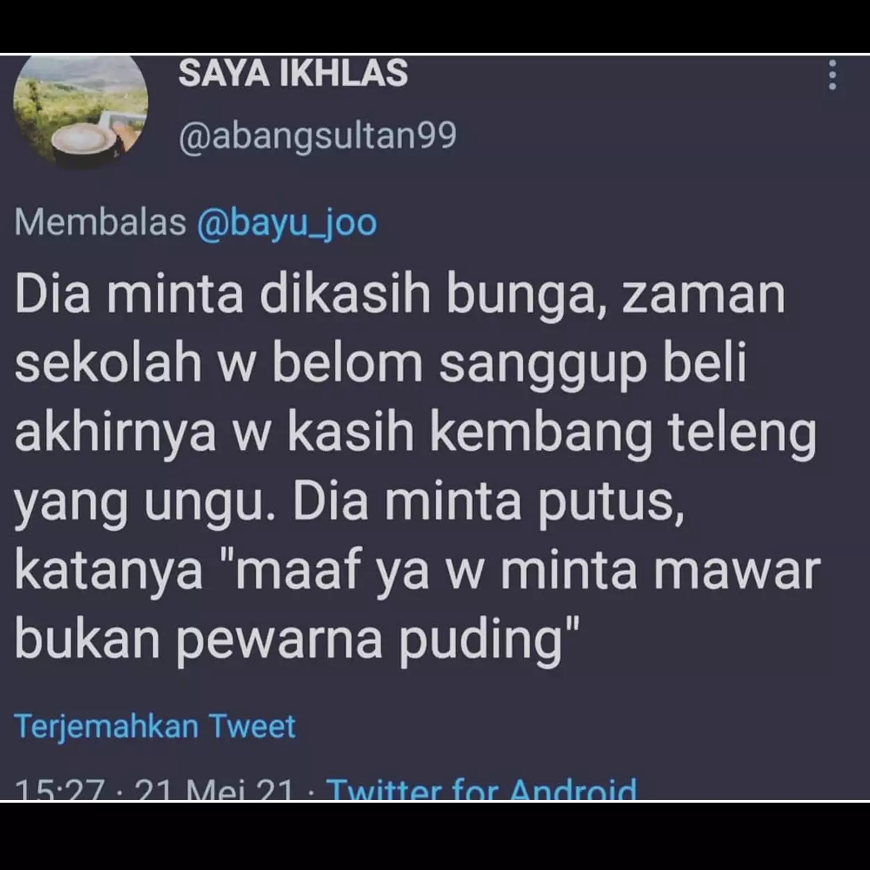 10 Cuitan lucu alasan putus cinta paling absurd, bikin senyum tipis