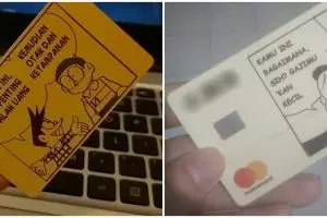10 Desain lucu di kartu ATM ini unik dan kreatif abis