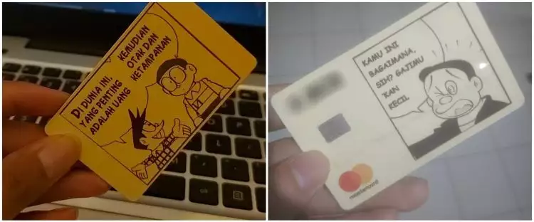 10 Desain lucu di kartu ATM ini unik dan kreatif abis