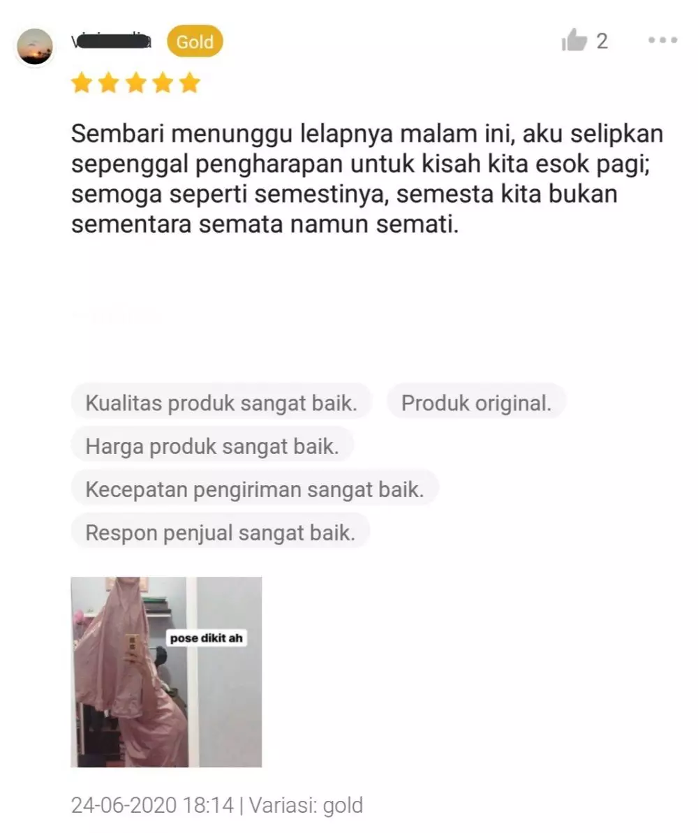 Review lucu beli jilbab © Twitter Review lucu beli jilbab © Twitter