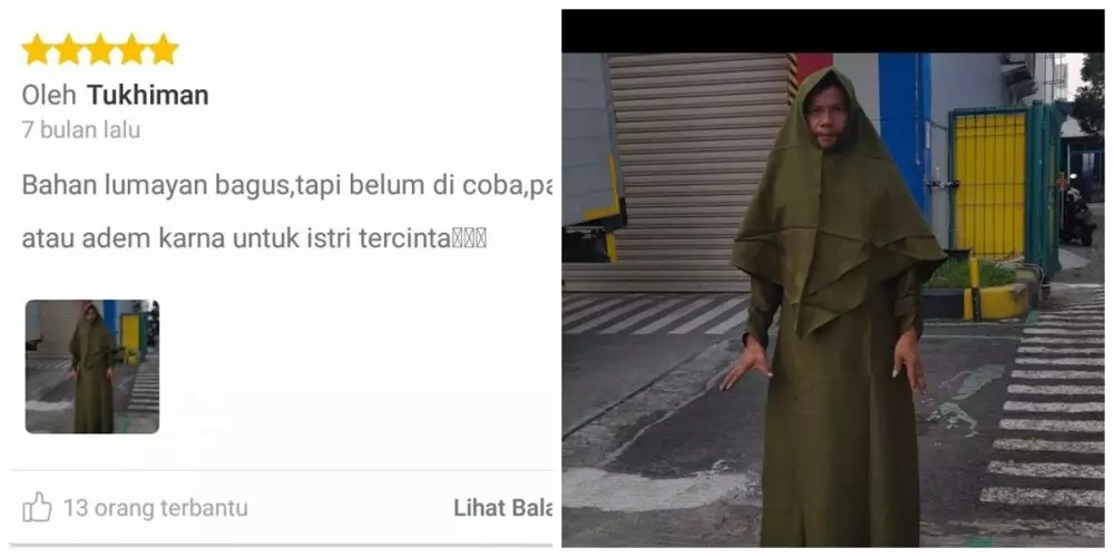 Review lucu beli jilbab © Twitter Review lucu beli jilbab © Twitter