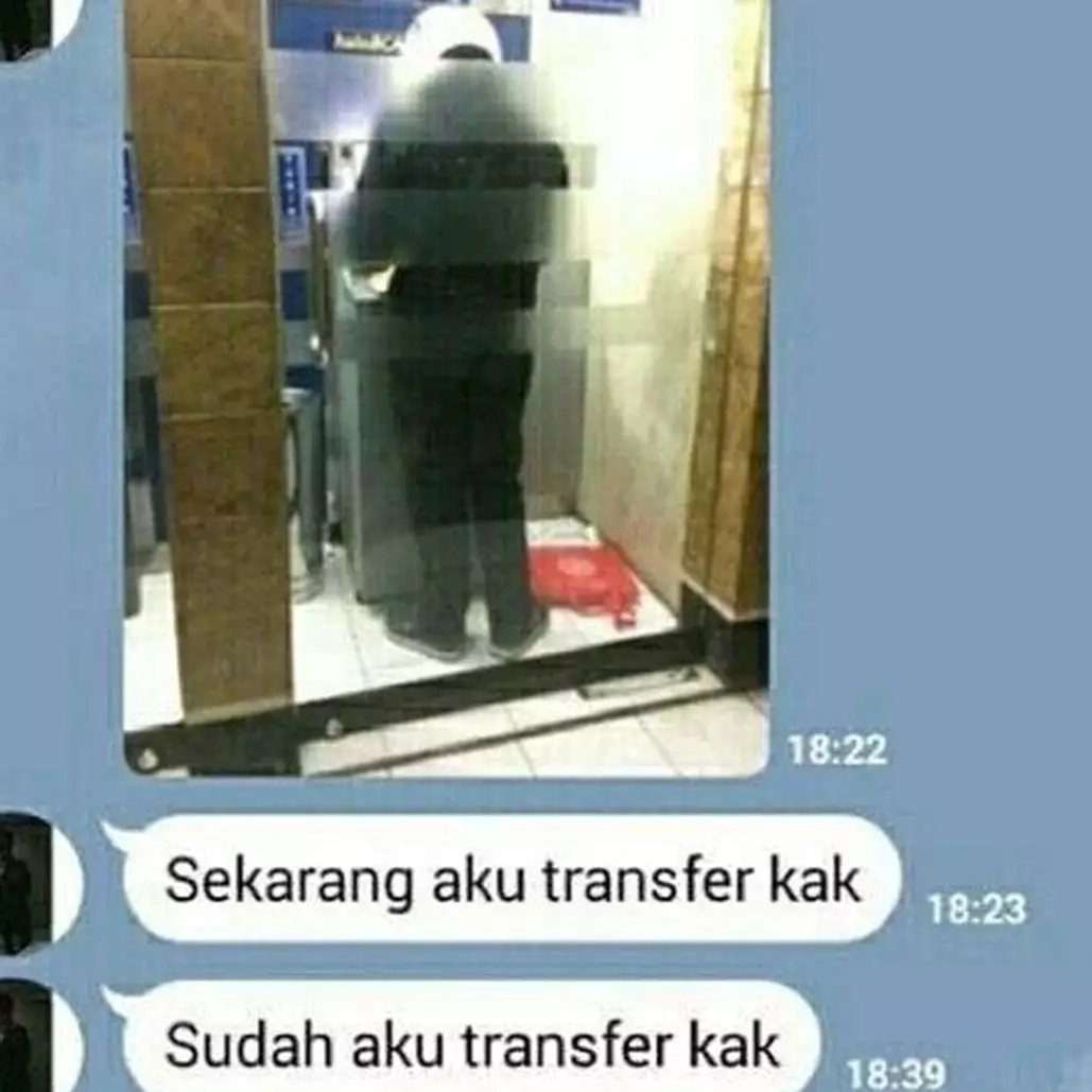 16 Chat lucu kirim bukti transfer ini bikin tepuk jidat