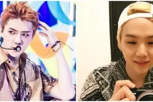 Potret 9 idol Korea kenakan batik, Leeteuk curi perhatian