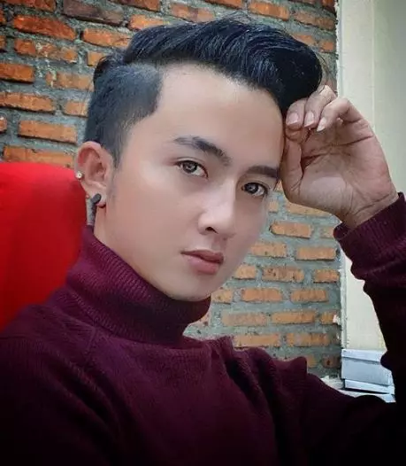 Transformasi gaya rambut Sensen © Instagram/@sesen_new Transformasi gaya rambut Sensen © Instagram/@sesen_new