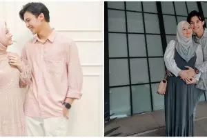 10 Momen Dinda Hauw jalani yoga hamil bareng Rey Mbayang, romantis