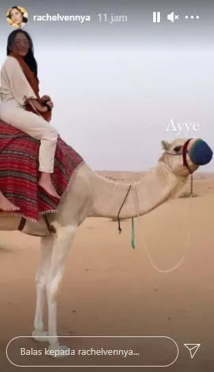 Momen liburan Rachel Vennya ke Dubai Instagram © 2021 brilio.net