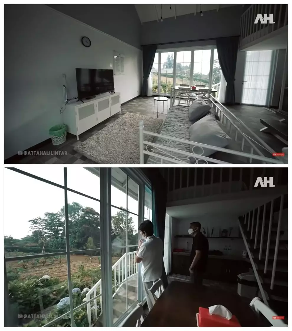 Aurel Atta liburan ke Puncak © YouTube