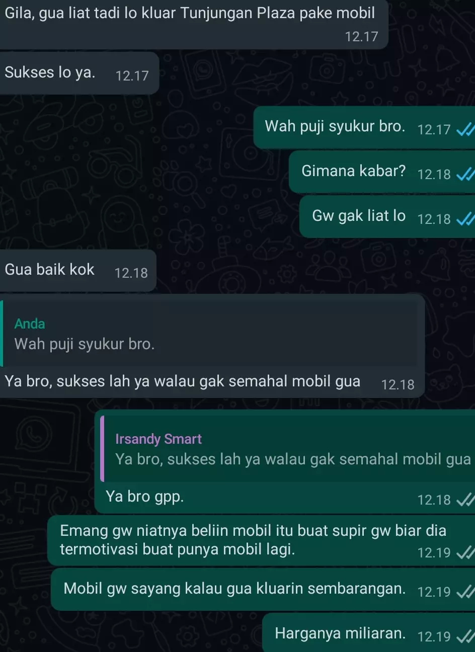 chat lucu balasan orang dikatain Berbagai sumber