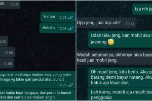10 Chat lucu balasan saat dikatain teman, endingnya malu sendiri