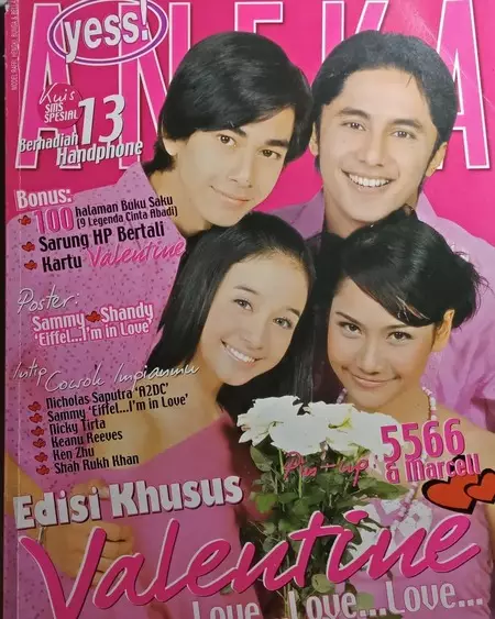 BCL model majalah © Instagram