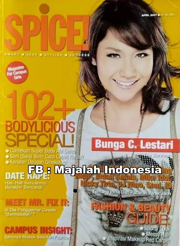 BCL model majalah © Facebook