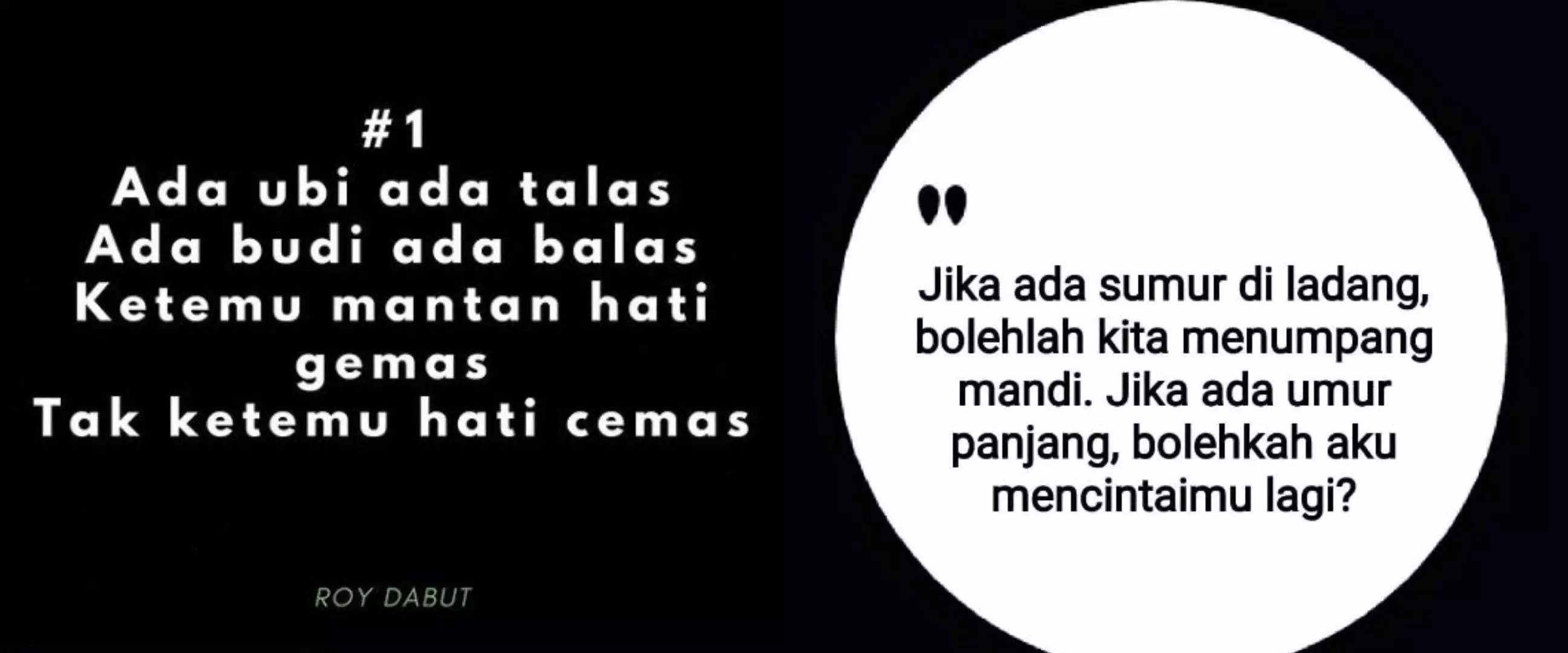 50 Pantun susah move on dari mantan, lucu sekaligus bikin baper