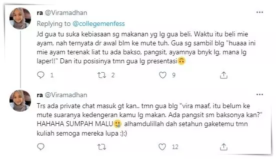 Curhatan kocak kuliah online 2 © Twitter