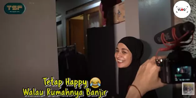 rumah Shireen Sungkar banjir © 2021 brilio.net