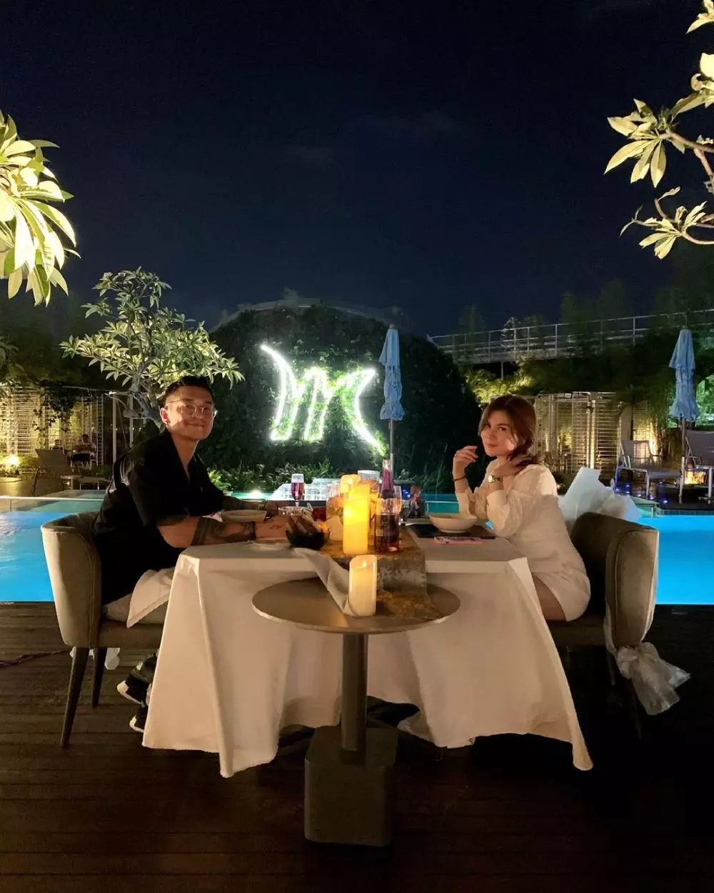 ulang tahun pacar Miller Khan © Instagram