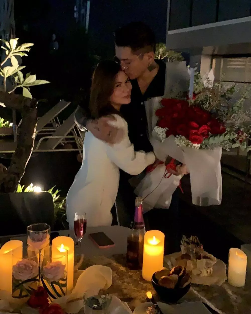 ulang tahun pacar Miller Khan © Instagram