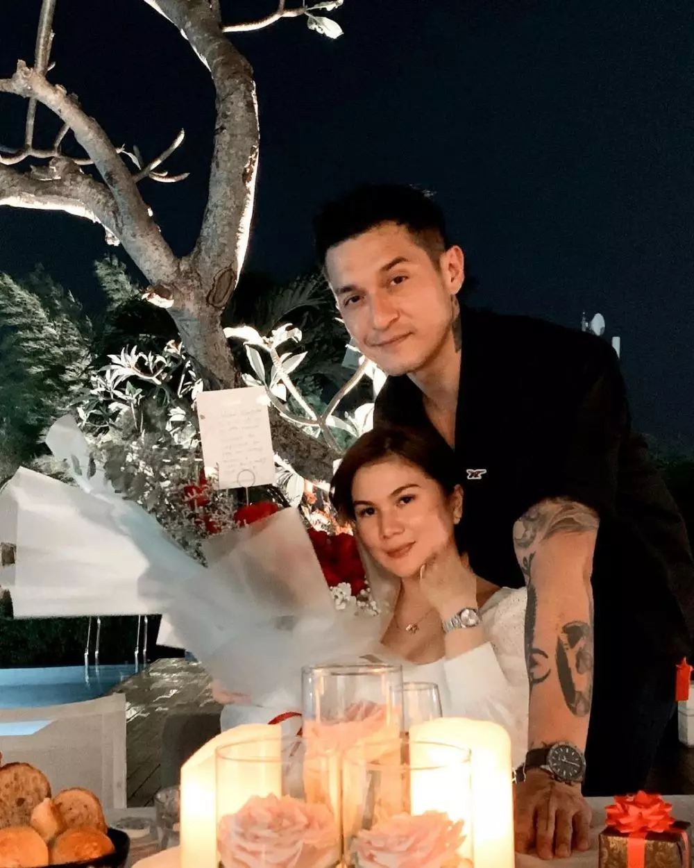 ulang tahun pacar Miller Khan © Instagram