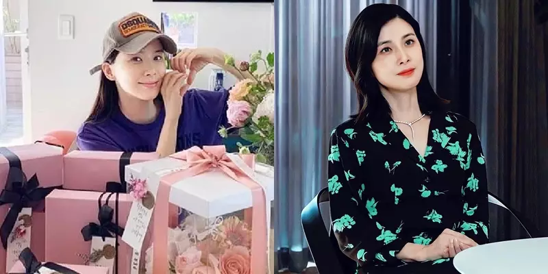 seleb korea 40-an tanpa dan bermakeup © Instagram