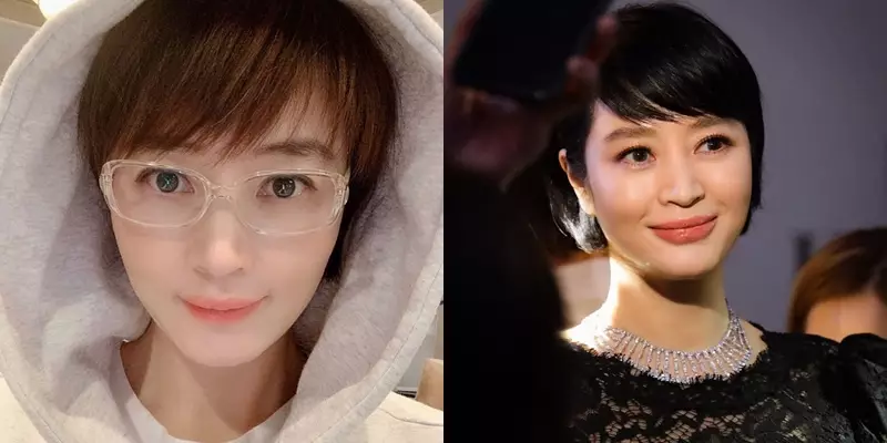 seleb korea 40-an tanpa dan bermakeup © Instagram