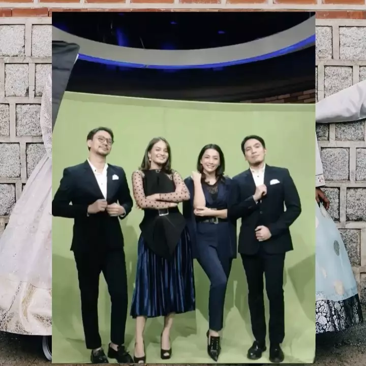 beda gaya outfit Enzy Storia dan Hesti Purwadinata © 2021 brilio.net