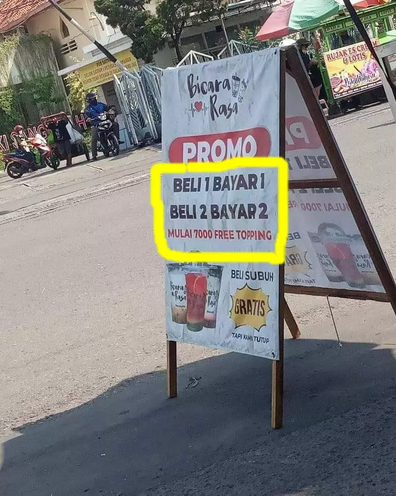 spanduk promo dagangan © 2021 berbagai sumber spanduk promo dagangan © 2021 berbagai sumber