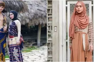 7 Potret detail makeup Lesty Kejora saat prewedding, cantik bak boneka