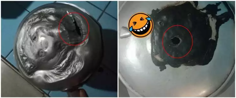 12 Potret apes peralatan dapur rusak karena ceroboh, bikin nyesek