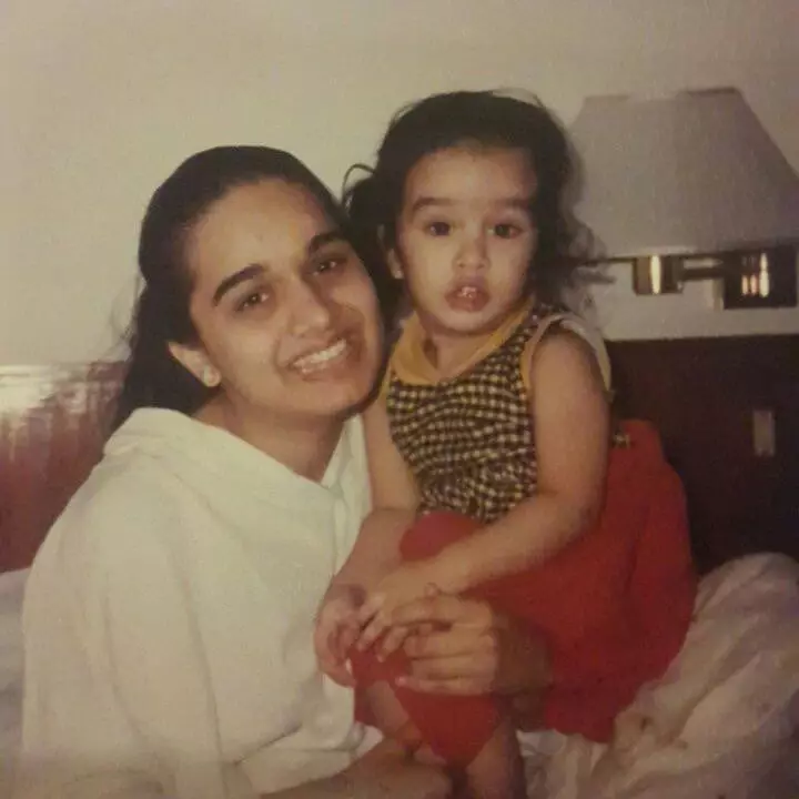 Potret masa kecil Shraddha Kapoor Instagram/@shraddhakapoor Potret masa kecil Shraddha Kapoor Instagram/@shraddhakapoor