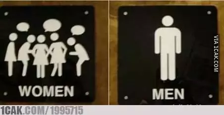 Spanduk dan papan WC umum © berbagai sumber