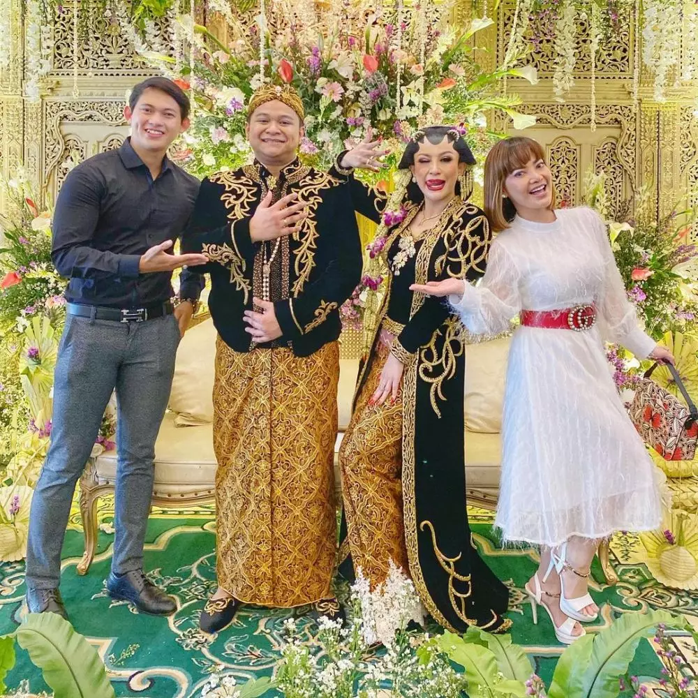 Momen pernikahan Nabilla Gomes dan Muhammad Reza Instagram