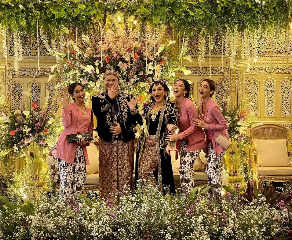 Momen pernikahan Nabilla Gomes dan Muhammad Reza Instagram