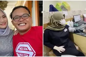 7 Momen Sule temani Nathalie Holscher cek kandungan, foto USG disorot