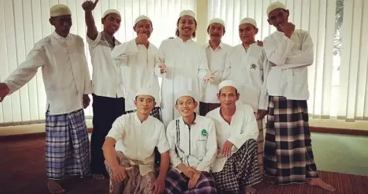 Potret terbaru Iman J-Rocks Instagram/@imaninejrocksofficial