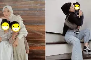 Beda gaya 7 selebgram saat momong anak, Rachel Vennya simpel dan modis