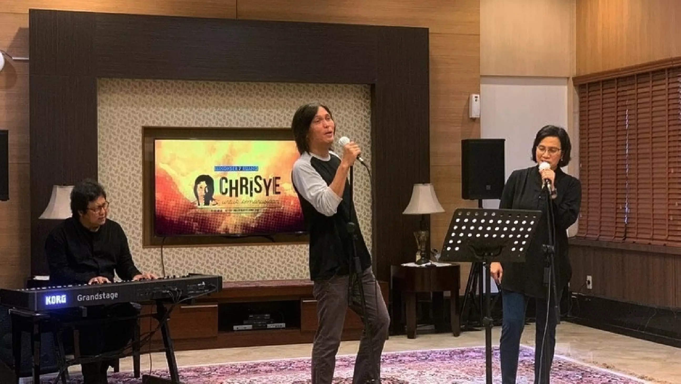 Menkeu Sri Mulyani akan manggung bareng Erwin Gutawa dan Once Mekel