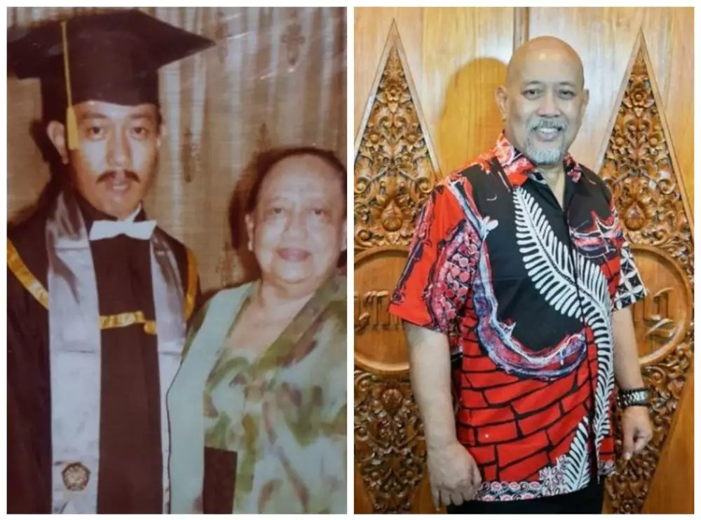 Potret komedian saat mahasiswa dan kini © berbagai sumber Potret komedian saat mahasiswa dan kini © berbagai sumber