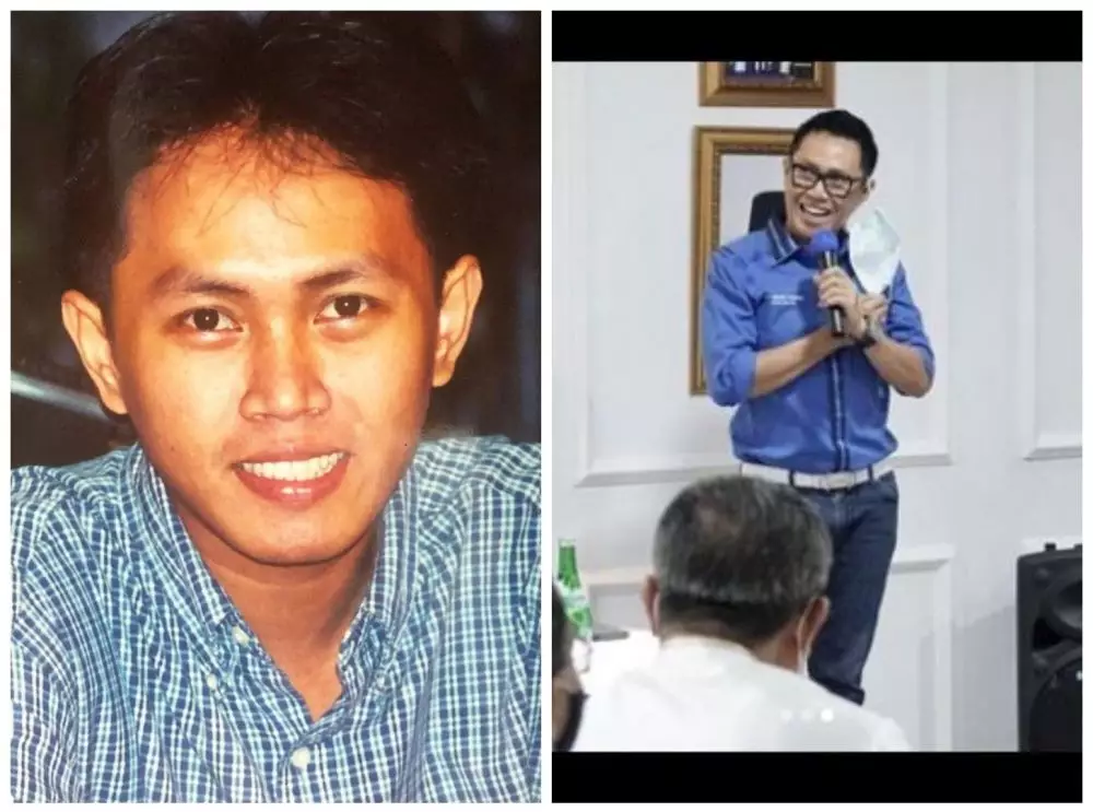 Potret komedian saat mahasiswa dan kini © berbagai sumber Potret komedian saat mahasiswa dan kini © berbagai sumber