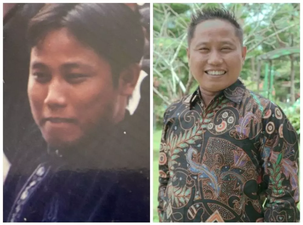 Potret komedian saat mahasiswa dan kini © berbagai sumber Potret komedian saat mahasiswa dan kini © berbagai sumber