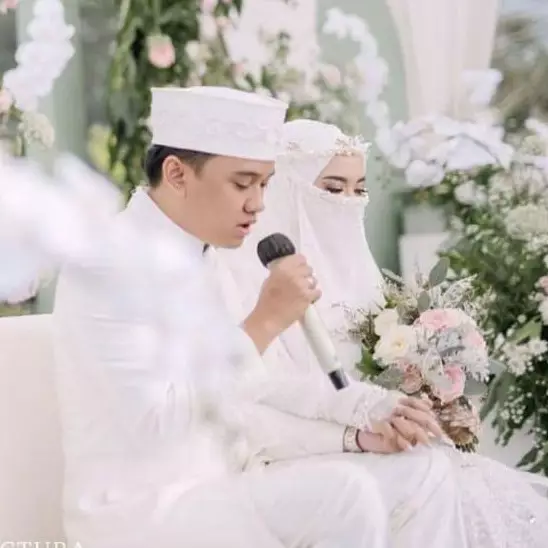 10 Momen pernikahan Wafiq Malik adik Taqy Malik, penuh khidmat