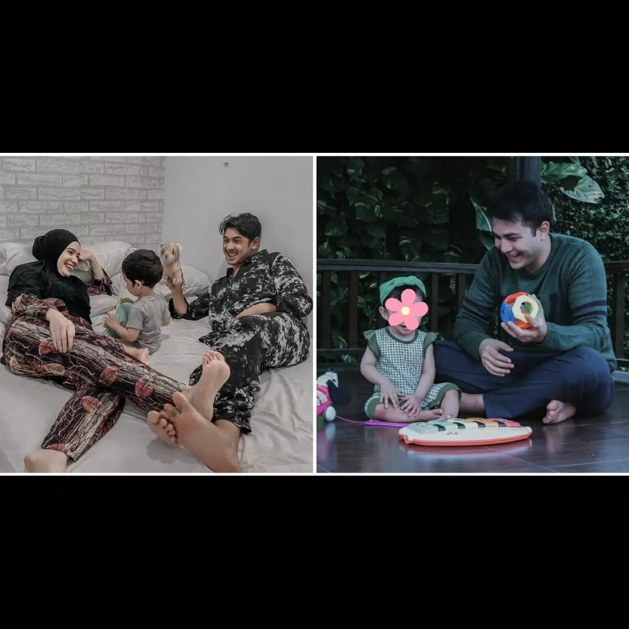 Beda gaya 10 raja FTV saat momong anak, ayah idaman