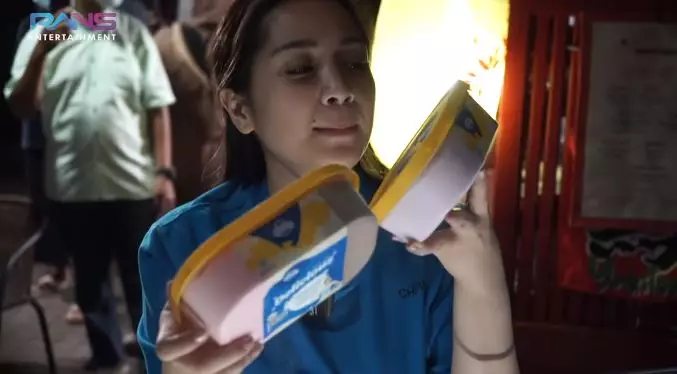 Nagita Raffi borong angkringan © 2021 brilio.net