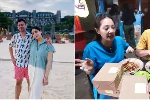 10 Momen Nagita & Raffi borong jajanan, pindahin angkringan ke rumah
