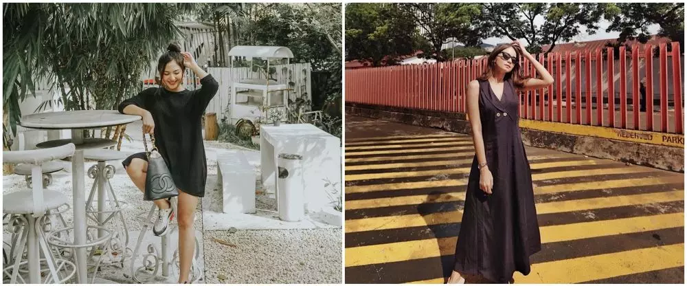 beda gaya enzy storia dan jessica mila © instagram beda gaya enzy storia dan jessica mila © instagram