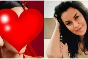 Gaya pemotretan Sophia Latjuba bertema Queen of Roses, menawan