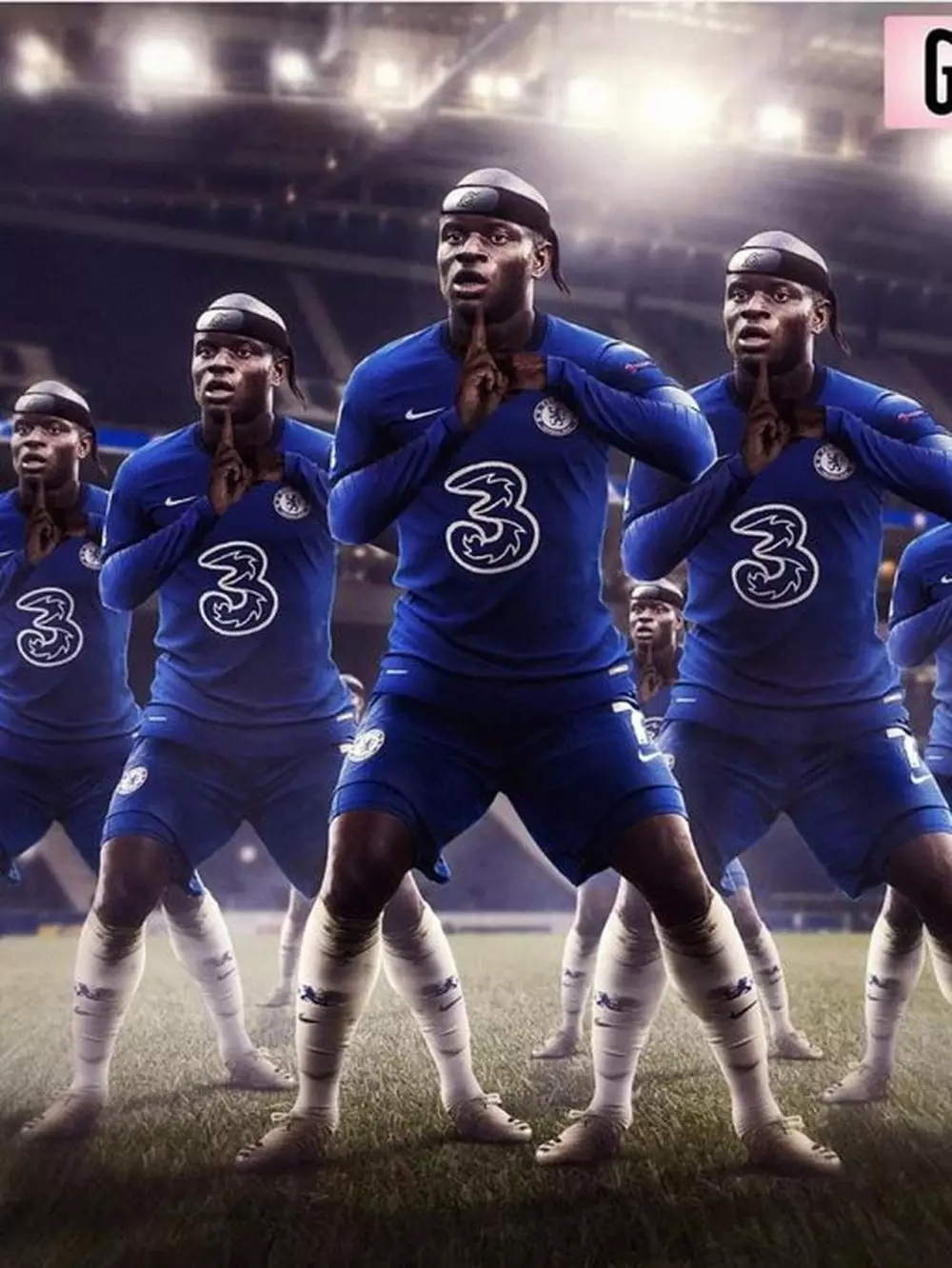 editan kocak foto kante Berbagai sumber