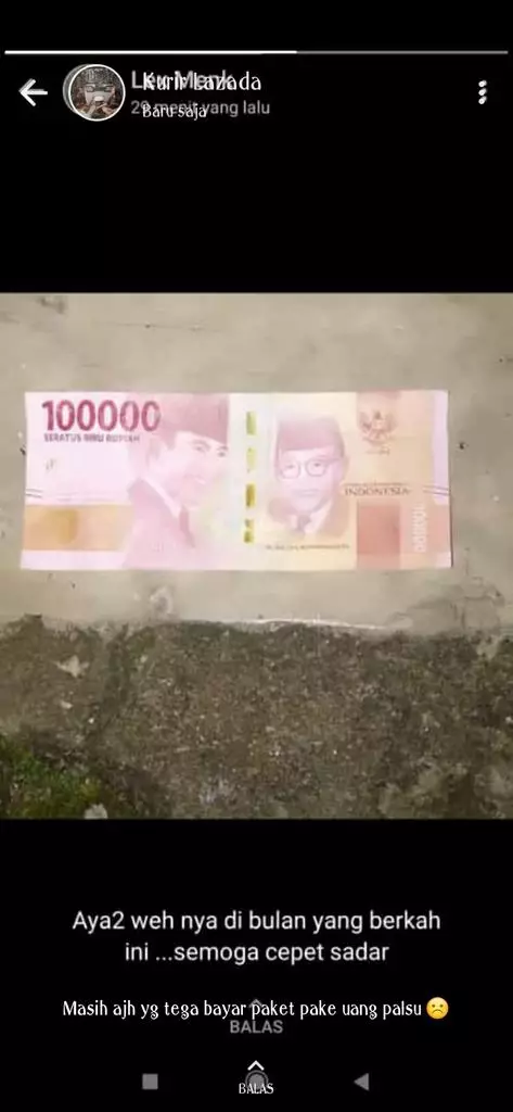 Curhatan kurir tentang paket COD © Twitter Curhatan kurir tentang paket COD © Twitter