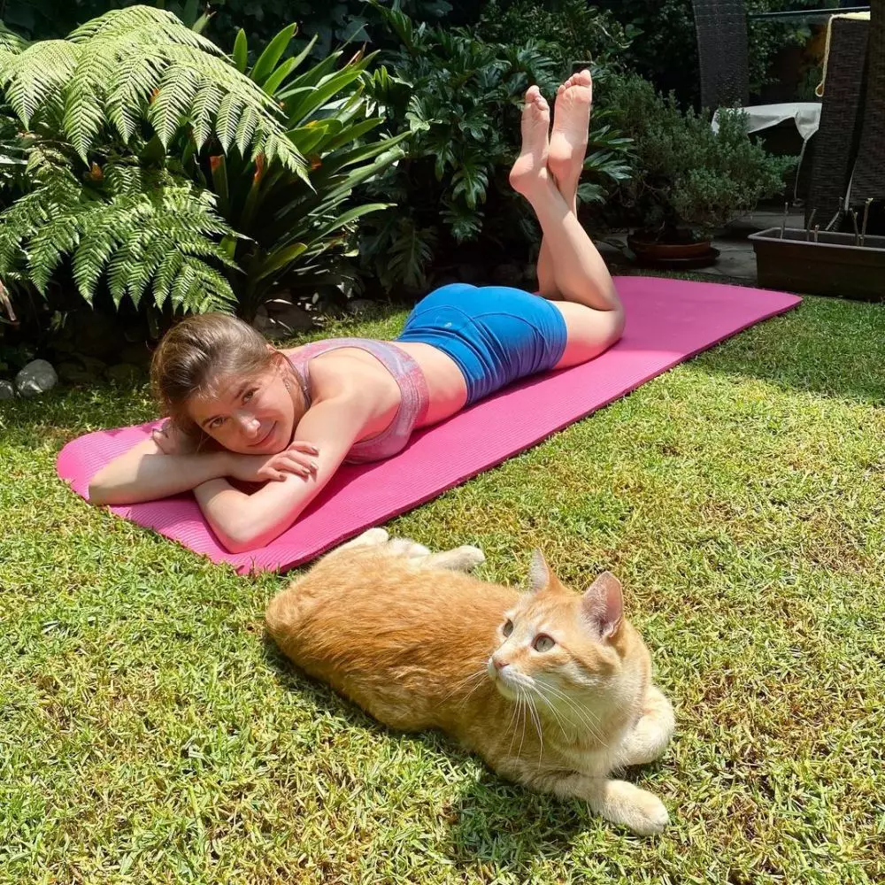 Dulce Maria tanpa makeup © Instagram